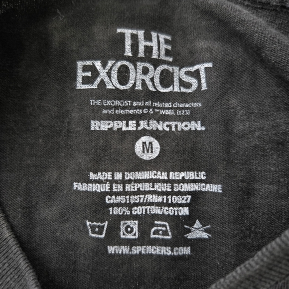 Spencer's Regan Face x Bloody Disgusting T Shirt - The Exorcist. Size Medium. Ne - Picture 6 of 6